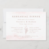 Roos goudbruin, eenvoudig botanische bladeren, rep kaart (Voorkant)