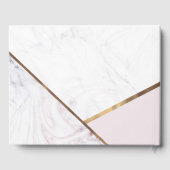 Roos goudbruine bruine bruine bruine bruine bruilo gastenboek (Achterkant)