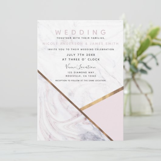 Roos goudbruine bruine bruine bruine bruine bruilo kaart (Staand voorkant)