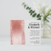 Roos goudbruine Folie (Staand voorkant)