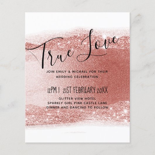 Roos goudbruine Folie (Voorkant)