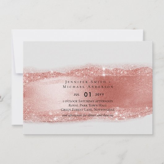 Roos goudbruine Folie (Voorkant)