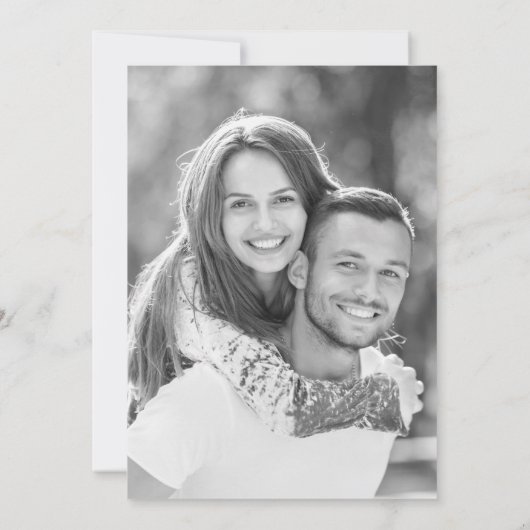 Roos gouddagochtend Waterverf Geometrische kalligr Save The Date (Achterkant)