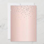 Roos gouddiamanten muziek kaart (Achterkant)