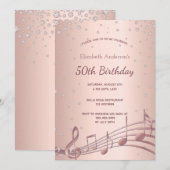 Roos gouddiamanten muziek kaart (Voorkant / Achterkant)