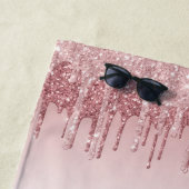 Roos gouddruppelaar mousserende nevel strandlaken (In situ)