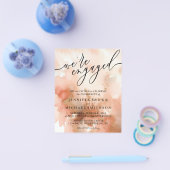 Roos Gouden Aardtoon Waterverf Flyer (Enkel)