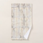  roos gouden anananassegels van koper bad handdoek (Handdoek)