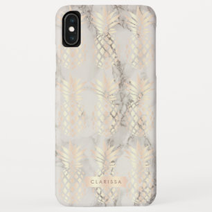 roos gouden anananassegels van koper Case-Mate iPhone case