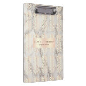  roos gouden anananassegels van koper klembord (Rechts)