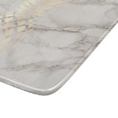 roos gouden anananassegels van koper snijplank (Hoek)