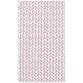 Roos gouden anananassen tafelkleed (Voorkant)