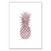 Roos gouden ananas kaart (Achterkant)