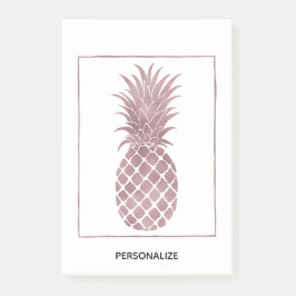Roos gouden ananas post-it® notes