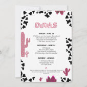 Roos gouden ballon kaart (Achterkant)