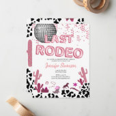 Roos gouden ballon notitiekaartje (Voorkant / Achterkant in situ)