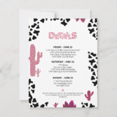 Roos gouden ballon notitiekaartje (Achterkant)