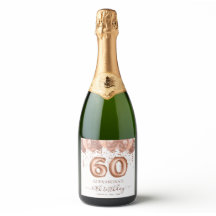 Roos gouden ballonnen 60ste verjaardagsfeestje