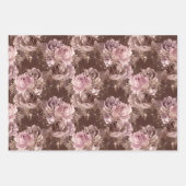 Roos gouden bijen en Floral Inpakpapier Vel (Voorkant 2)