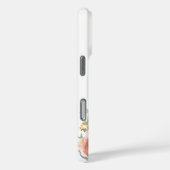 Roos gouden bloemstukken monogram elegant Case-Mate iPhone case (Achterkant / Rechts)