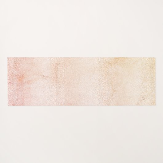 Roos gouden bloesems yogamat (Achterkant (horizontaal))