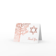 Roos Gouden Boom des Levens Bat Mitswa Dank U