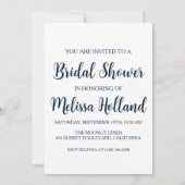 roos gouden botanische moderne vrijgezellenfeest kaart (Achterkant)