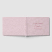 Roos gouden brieven aan de bruid Keepsake Notitieb Gastenboek (Volledig)