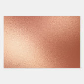 Roos Gouden Bronzen Kerstbel Inpakpapier Vel (Voorkant 2)