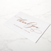 roos gouden bruiloft bedankt je kaart (Gedraaid)