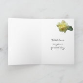 roos, Gouden Bruiloft! Kaart (Binnen)