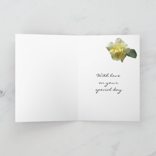 roos, Gouden Bruiloft! Kaart (Binnen)