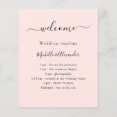 Roos gouden bruiloft tijdlijn programma welkom (Voorkant)