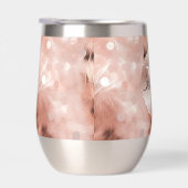 Roos gouden cheeta monogram (Rechts)