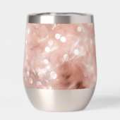 Roos gouden cheeta monogram (Achterkant)