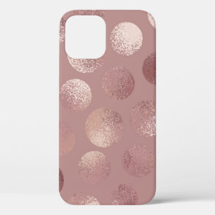 Roos gouden cirkels:  Abstract Case-Mate iPhone Case
