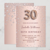 roos gouden diamanten diamanten diamantscript voor kaart (Voorkant / Achterkant)