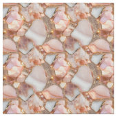 Roos gouden edelstenen stof (Close Up)