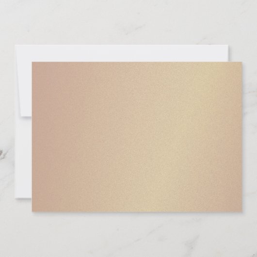 Roos Gouden Foto Sweet 16 Verjaardag Kaart (Achterkant)