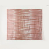 Roos gouden fotografie selfie faux tinsel wandkleed (Voorkant (horizontaal))