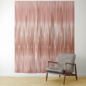 Roos gouden fotografie selfie faux tinsel wandkleed (In situ)