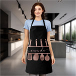 Roos gouden gereedschap Persoonlijke kaas Koken ba Schort<br><div class="desc">Dit ontwerp kan op het gebied worden gepersonaliseerd dat door de foto en/of tekst te veranderen wordt verstrekt. Of het kan worden aangepast door de klik te kiezen om verdere optie aan te passen en de kleur van de achtergrond te schrappen of te veranderen, tekst toe te voegen, de tekstkleur...</div>