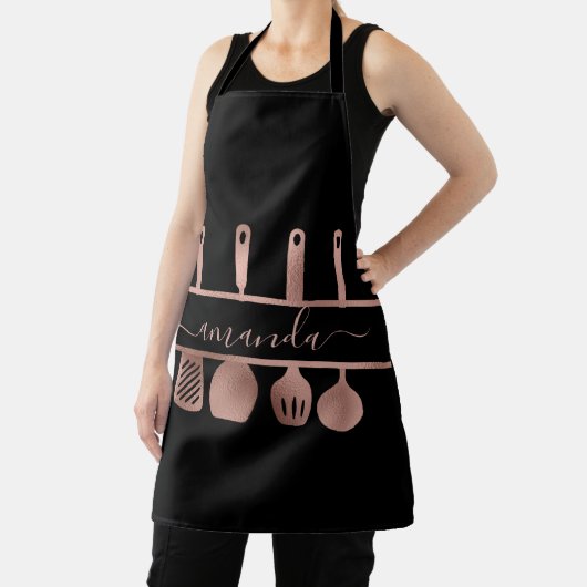 Roos gouden gereedschap Persoonlijke kaas Koken ba Schort (Insitu)