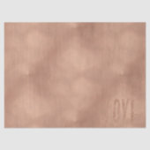 Roos gouden glam liefde tissuepapier (Voorkant)