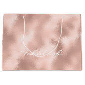 Roos Gouden Glam Minimal Beauty Metallic Wit Groot Cadeauzakje (Voorkant)