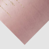 Roos gouden glam snaren tissuepapier (Detail)