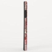 Roos Gouden Glitter Druppelt Roos Bloemen Naam Case-Mate iPhone Case (Achterkant/rechts)