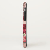 Roos Gouden Glitter Druppelt  Roos Bloemen Naam Case-Mate iPhone Case (Achterkant/links)