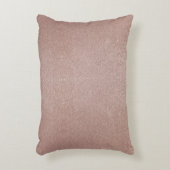 Roos Gouden Glitter Metallic Girly Sparkly Accent Kussen (Voorkant(Verticaal))