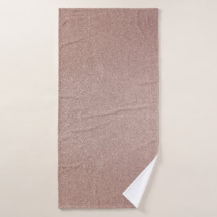 Roos Gouden Glitter Metallic Girly Sparkly Badhanddoek